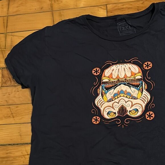 SnorgTees Star Wars Women’s Black Darth Vader Tshirt Size 2XL - Picture 2 of 5